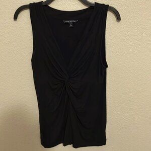 Banana Republic dressy tank top, black size medium